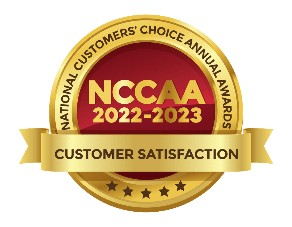 National Customers' Choice Annual Awards seal.