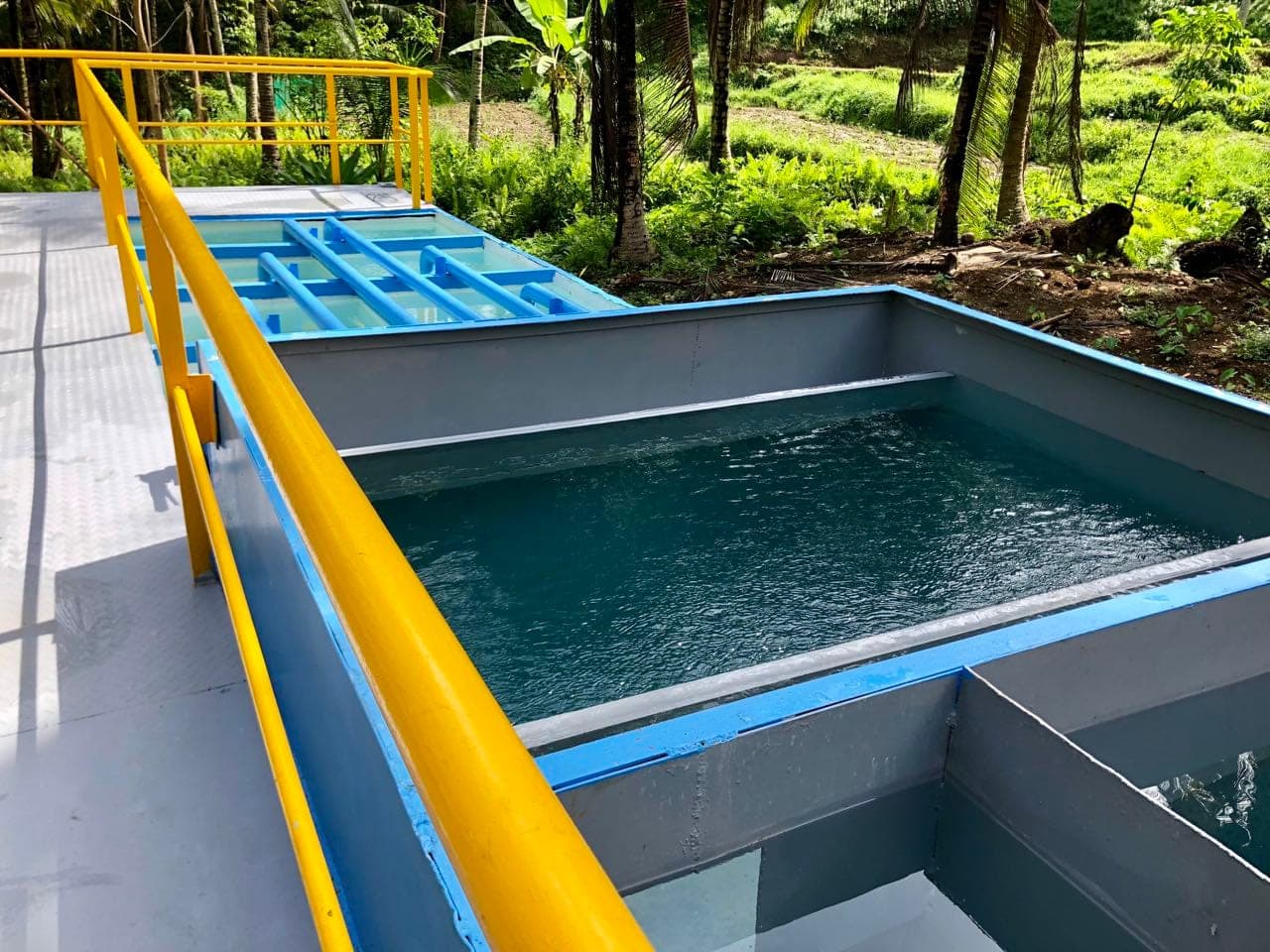 The Inopacan water treatment plant in Southern Leyte.