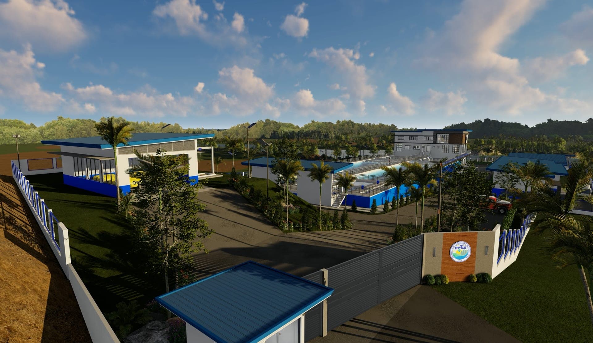 The Tuguegarao water treatment plant in Cagayan.